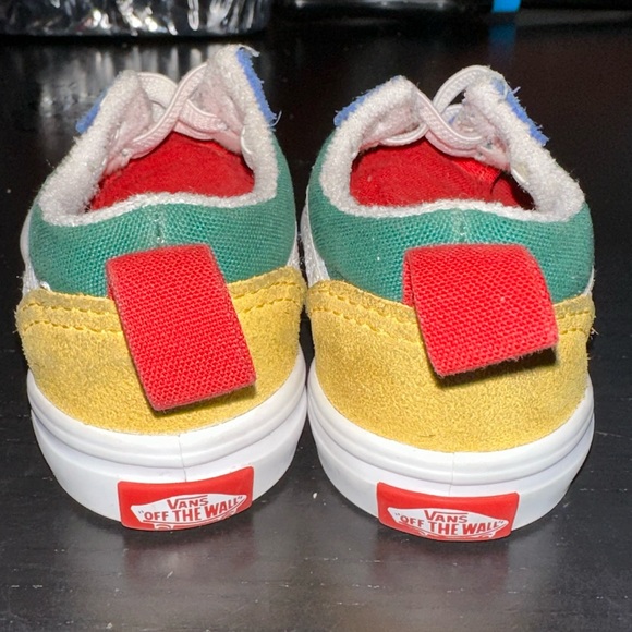 Toddler 5C Vans Slip On Color Block - Picture 4 of 6